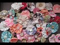 Easy mini fabric flower tutorial  jennings644  teacher of all crafts