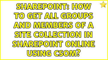 Sharepoint: How to get all groups and members of a site collection in Sharepoint Online using CSOM?