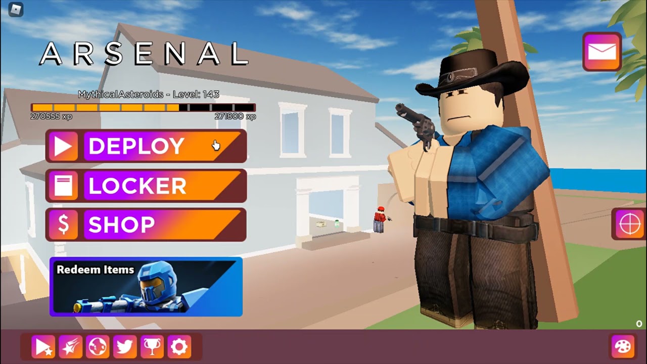 What I GOT from the NEW YEARS EVENT in ROBLOX ARSENAL