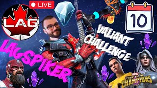 PT2 DAY 10! LagSpiker Chill Stream! 7Star Shard Hunting! New FTP Account Valiant Challenge!  MCOC