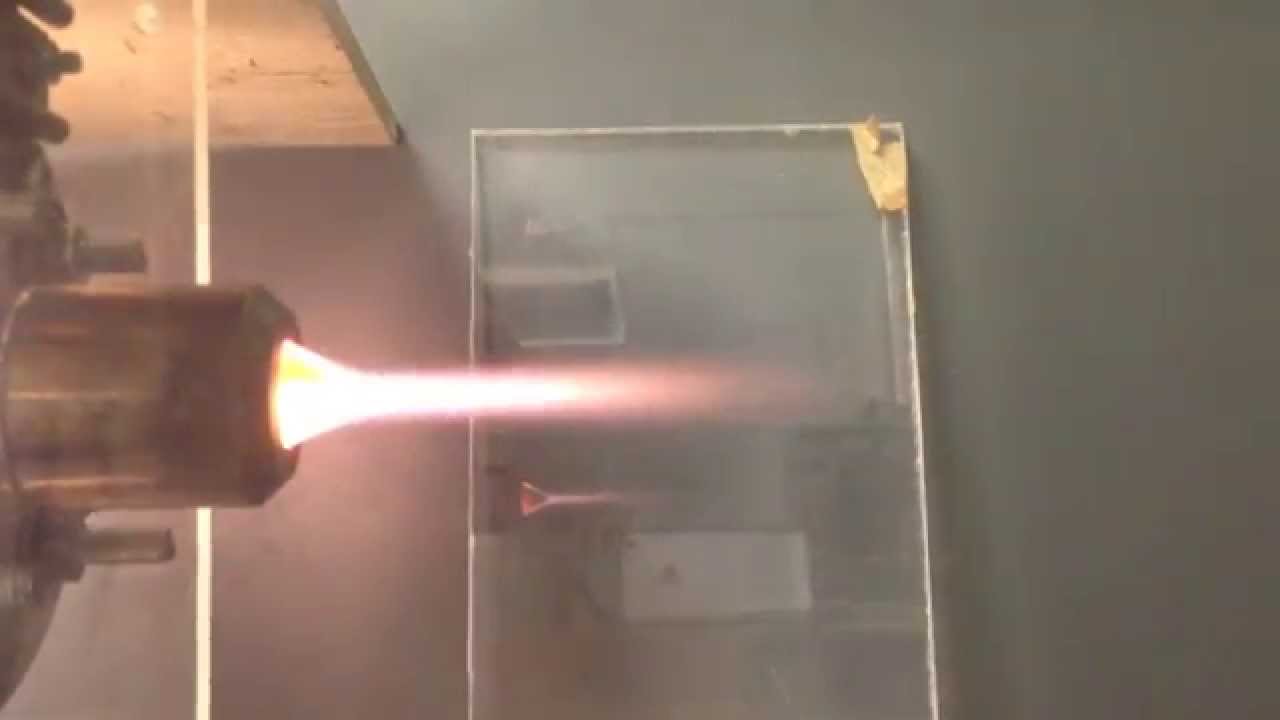 Mesoscale Hybrid Rocket Aerospike Nozzle (Test 6) YouTube