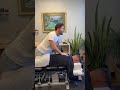 He's walking straight now! #chiropractor #cracks #adjustment #health #shorts
