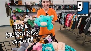 It's a Brand New Goodwill!  Shop Along With Me  Goodwill Thrift Stores