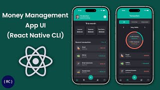 Money Management App UI in React Native CLI | Finance App UI in React Native CLI | Money Tracker