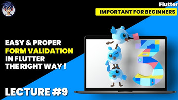 Flutter Easy Form Validation | TextFormField Validator in Flutter