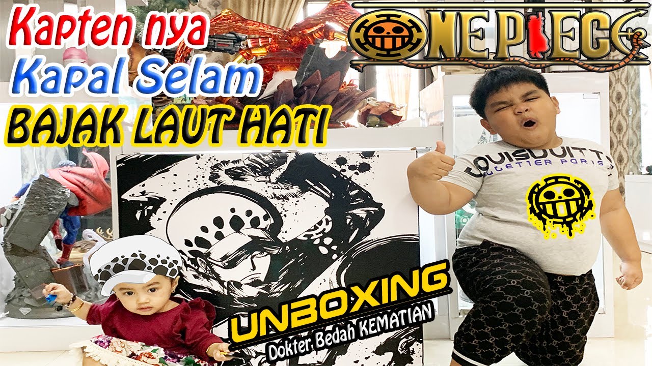 Unboxing Statue Anime  One Piece Trafalgar D Law Si  