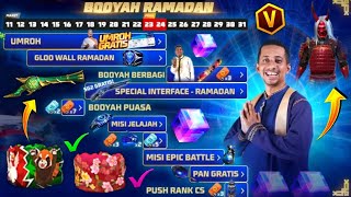 Indonesia Server New Ramadan Event Calendar 😍 Free Magic Cube 😋 || Garena Free Fire