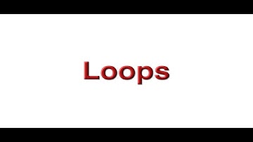 Unit 3: Loops