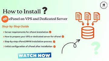 How to Install cPanel on VPS and Dedicated Server - Step-by-Step Guide | Hostyindia