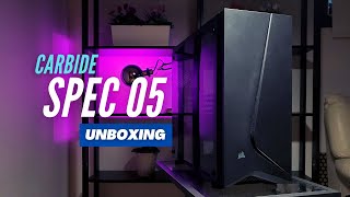 Best PC case on Amazon Unboxing - Corsair Carbide Spec 05