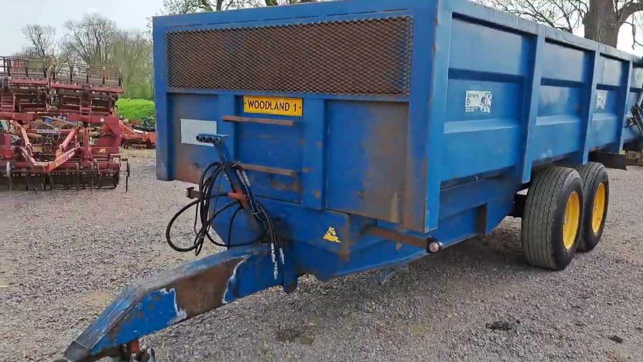 WARWICK 12 tonne Rootcrop Trailer - 2 of 2 matching pair - Walkaround
