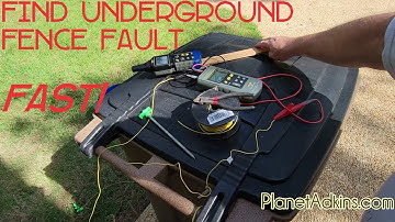 Pet Fence Fault Finding Made Super Easy! –Test ¾ of the loop in just two steps using a simple search