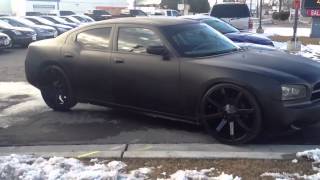 Career Overview 2007 Dodge Charger - Matte Black