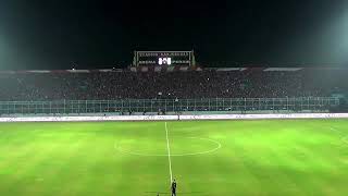 Bendera terbesar AREMA dikibarkan!!!