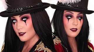 EASY LAST MINUTE HALLOWEEN MAKEUP | The Ring Master | Glamnanne
