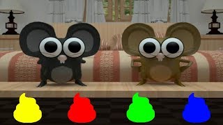 #Learncolors With Talking Mouse For Kids To Learn Song - #Kids - #Kidscartoon - #Children