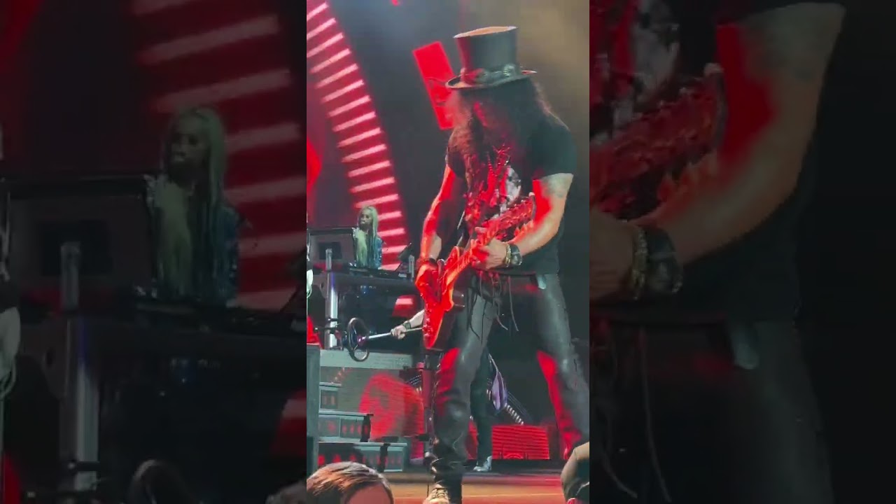 Slash never double jumps like this.  He was feeling it.