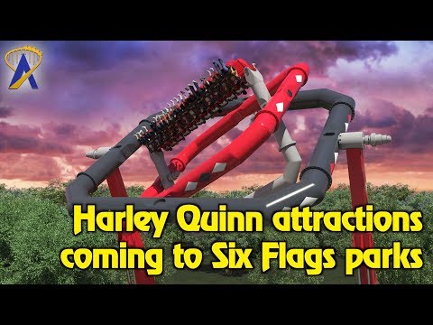 Harley Quinn themed attractions coming to Six Flags parks in 2018