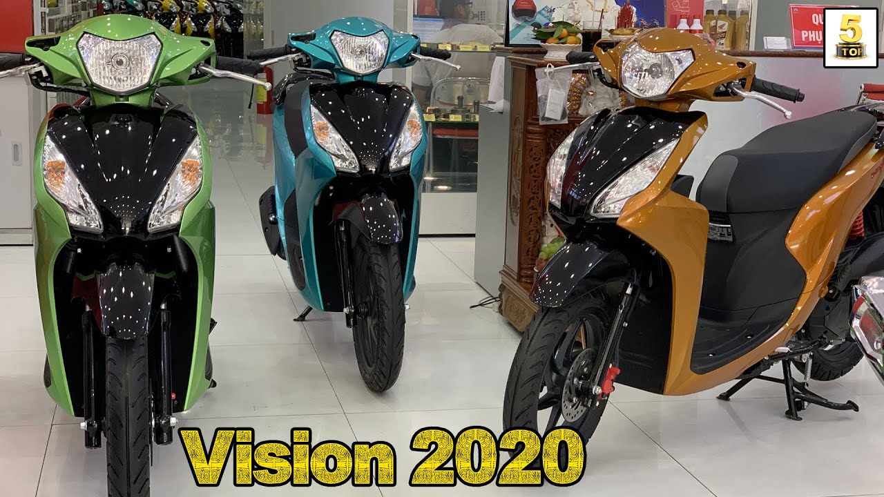 Xe Vision 2023 có mấy màu  Xe Máy Hoàn Phước  Xe máy Quảng Ngãi