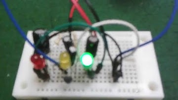 "Traffic light" ring oscillator