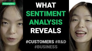 How sentiment analysis lets you find out what your customers like?