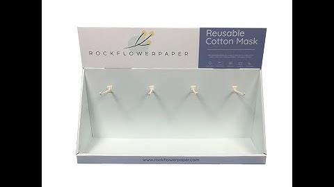 Custom Cardboard Hooks Peg Counter Box PDQ Display! Contact Us: www.popdisplay.me info@popdisplay.me