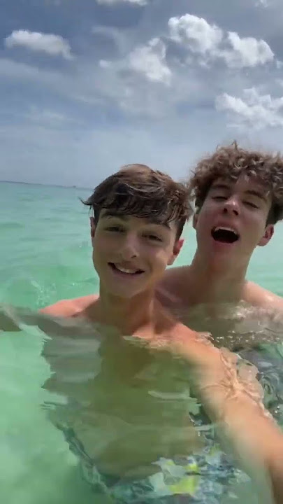 Gay love in ocean 🌊 ❤️ #gaycouple #loveislove #happy