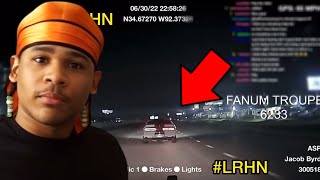 Fanum Reacts to the MOST INSANE high speed POLICE CHASES 🤯💨