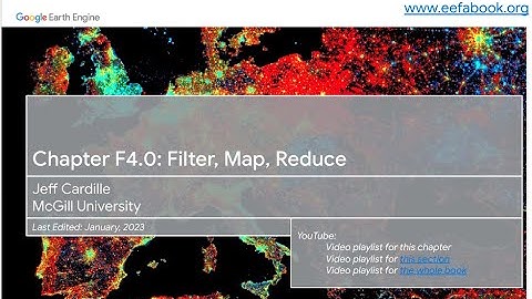 F4.0, Introduction. Filter, Map, Reduce