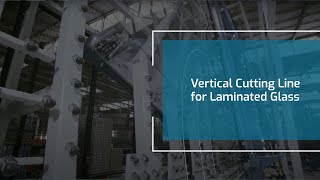 Vertical cutting line: with automatic residual glass storage