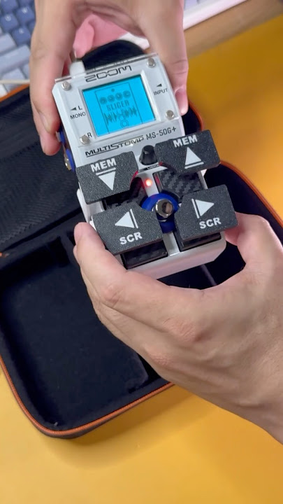 Yang wajib dimiliki untuk Zoom Multistomp #guitarpedals #guitar #zoom #multistomp #zoomms70cdr