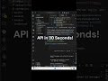 Simple API using Node & Express || REST API in 1 Minute! ⏱🔥#mern #short #coding #javascript #api