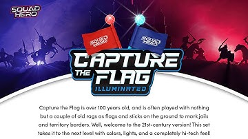 Light-up Capture The Flag Illuminated