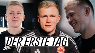 Thumbnail for So wurde Jonny Burkardt empfangen | Der erste Tag als Adlerträger