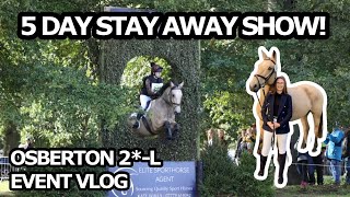 OSBERTON 2*-L EVENT VLOG // 5 Day Stay Away Show!