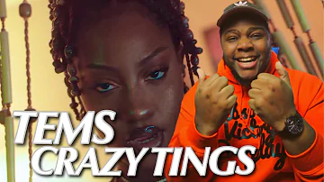 CRAZY TALENT🔥!!!I SEE YOU TEMS!!! Tems - Crazy Tings (Official Video) | REACTION!!!