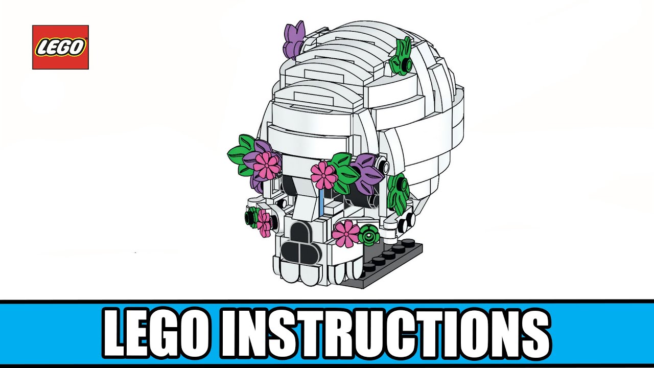 Promotional - Sugar Skull - Pick-A-Brick LEGO instructions