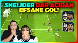 W.SNEIJDER DAR AÇIDAN EFSANE GOL! KALEDE İRFAN VE FRED CEZA SAHASI CHALLENGE! EFOOTBALL 2024 MOBİLE