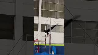 🇧🇷 Brazilian training a rare and difficult skill 😮 #shorts #gymnast #unevenbars #olympics