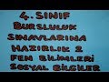 4. Sınıf Bursluluk Sınavlarına Hazırlık 2. Bölüm | Fen Bilimleri ve Sosyal Bilgiler Çözümlü Sorular