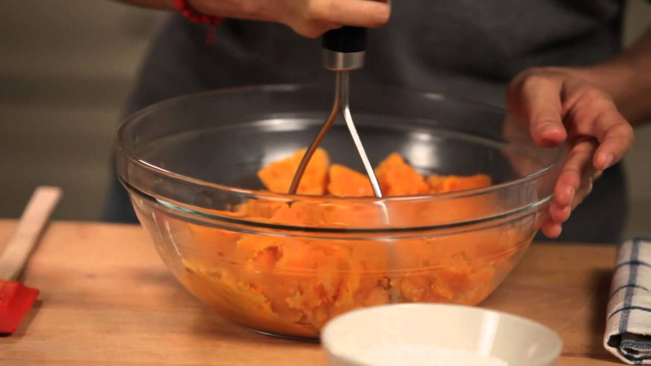Mashed Sweet Potatoes with Orange Juice YouTube