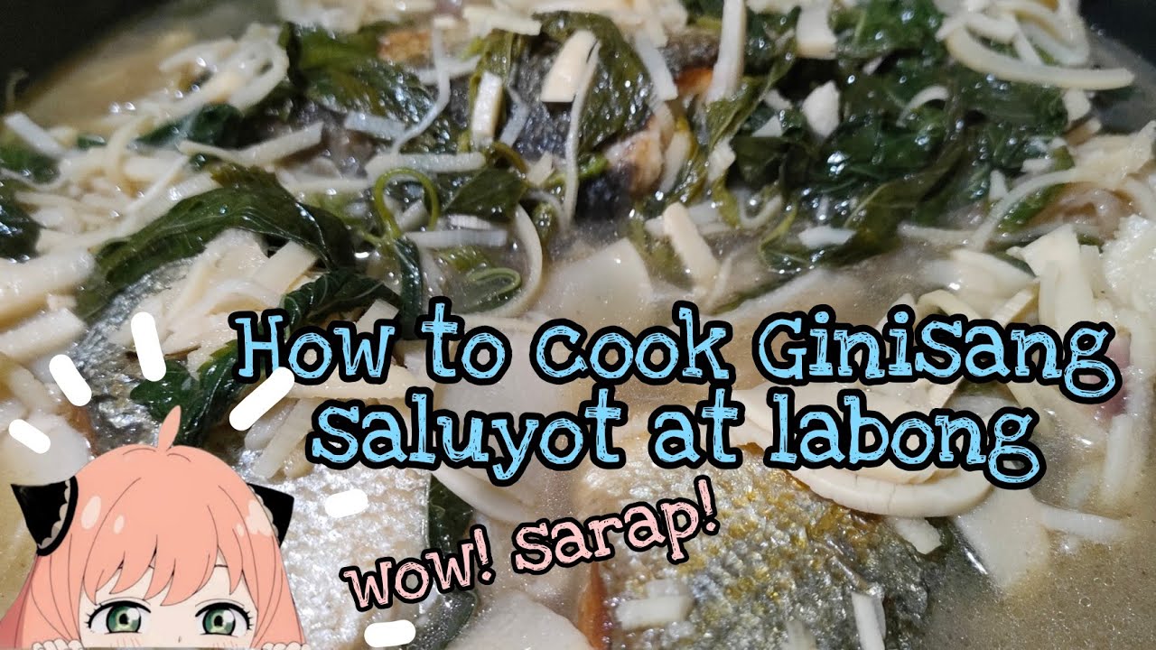 How to Cook Ginisang Saluyot at Labong Meldy Mercado YouTube