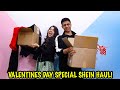 🤩SHEIN Haul WITH HIM!😱Picking Outfits for each other!😛PERFECT gifting guide🥳💝| #HeliHauls | Heli Ved