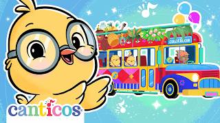 Wheels on the bus 🚌Airplane ✈️Vehicle Songs | Preschool | Canticos Nursery Rhymes & Kids Songs