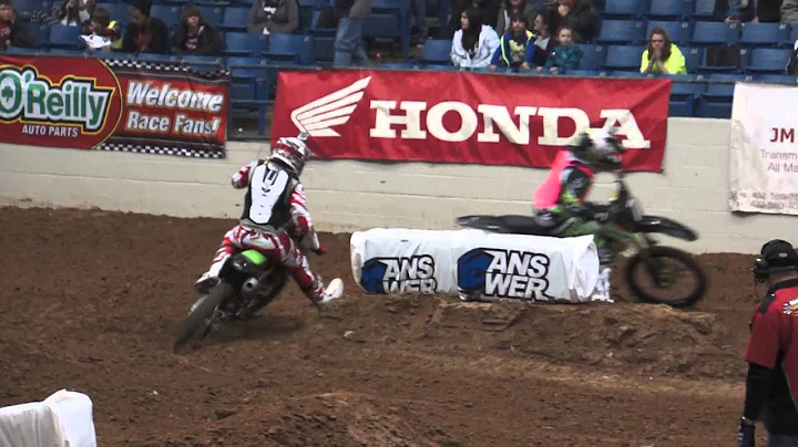 Chase Calvert #21 Arena Cross Odessa Texas 1-18-2013