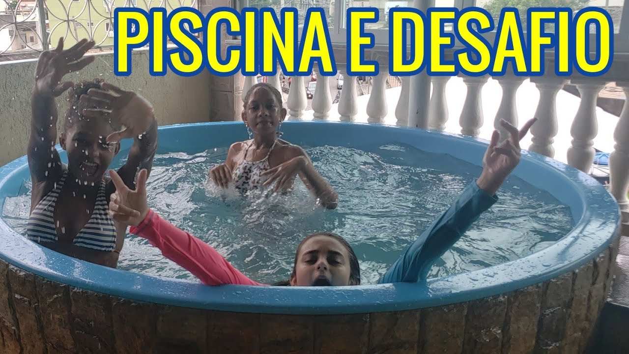 DESAFIO DA PISCINA MUSICAL POOL CHALLENGE - YouTube.