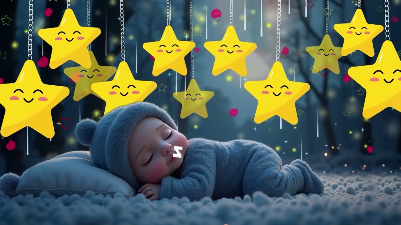 Soothing Mozart Brahms Lullaby 🎶 Baby Sleep Fast 🌛 Overcome Insomnia ✨ Sleep Instantly Tonight