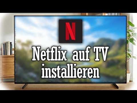Netflix auf Fernseher installieren - TV Samsung, Philips, LG, Hisense uvm Anleitung