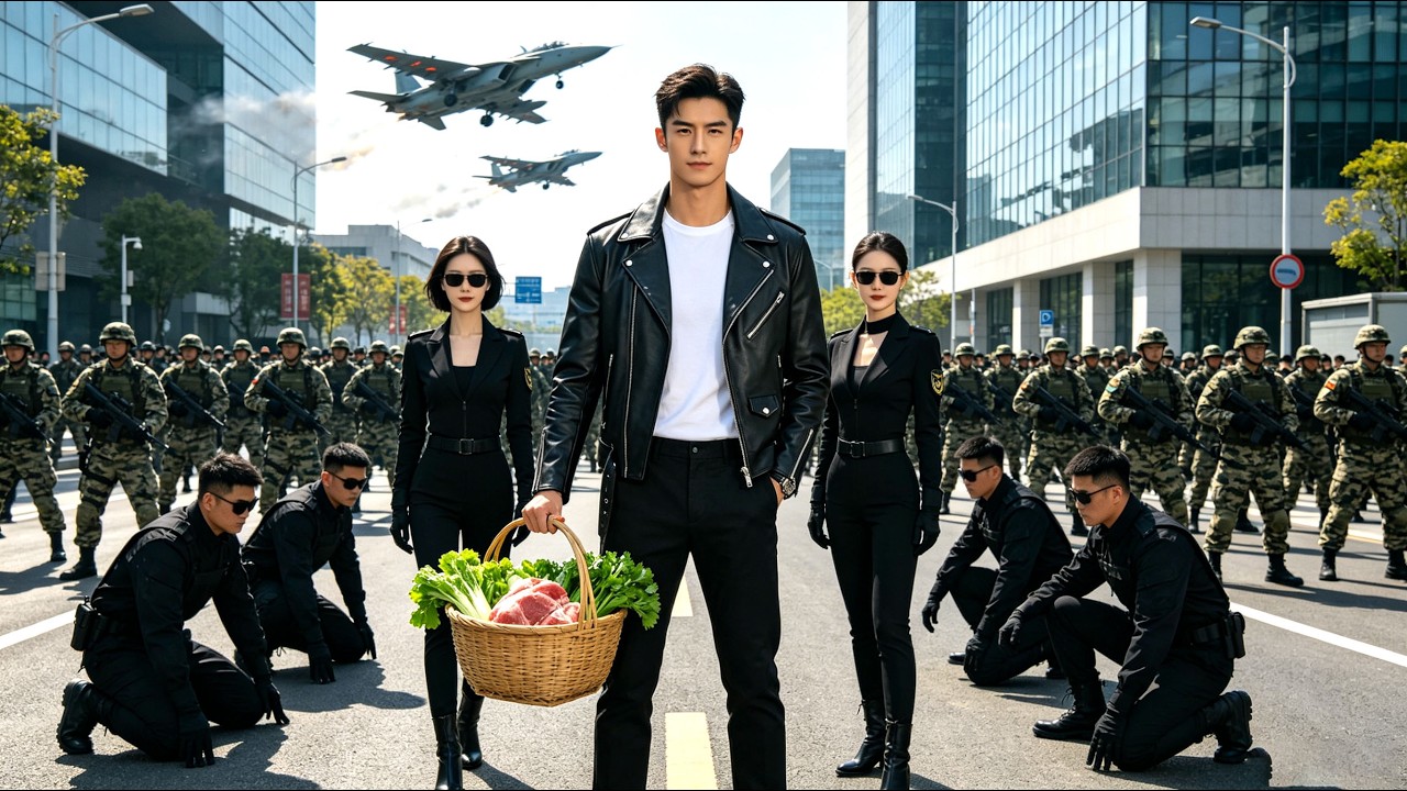 四大高手聯手挑釁買菜少年，不料少年單指橫掃全場！金龍令出，戰神身分再也藏不住了：恭迎至尊回歸！🚀 Top Chinese Dramas #shortfilm