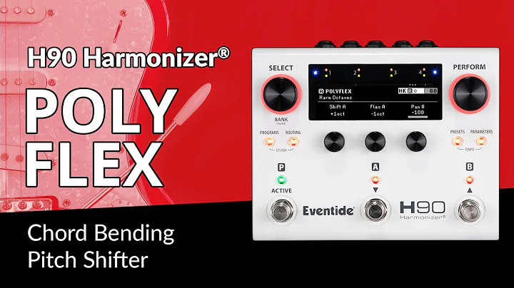 H90 Harmonizer® Pedal Demo: PolyFlex Algorithm